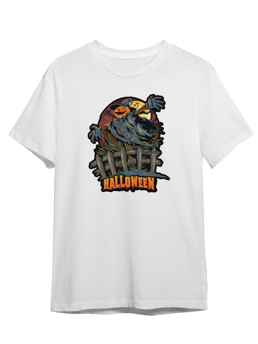 

Футболка унисекс СувенирShop Хеллоуин/Halloween/Тыква/Зомби 34 белая 5XL, "Хеллоуин/Halloween/Тыква/Зомби" 34