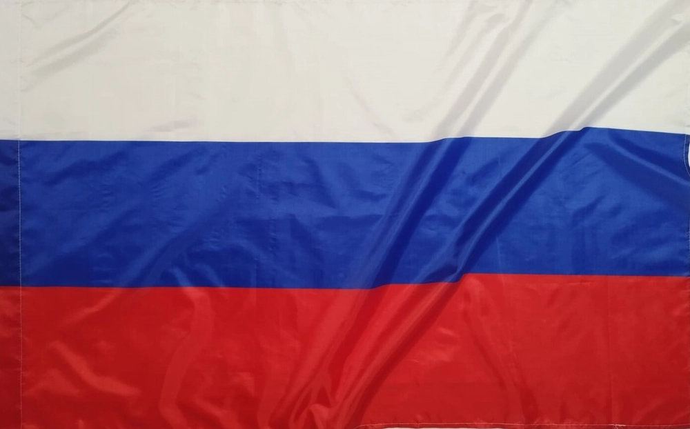 

Флаг России 145Х90см НАШФЛАГ Большой Двухсторонний Уличный, NFcn145