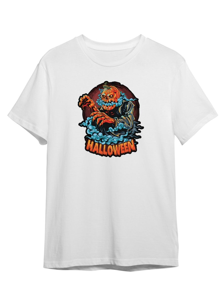

Футболка унисекс СувенирShop Хеллоуин/Halloween/Тыква/Зомби 33 белая 5XL, "Хеллоуин/Halloween/Тыква/Зомби" 33