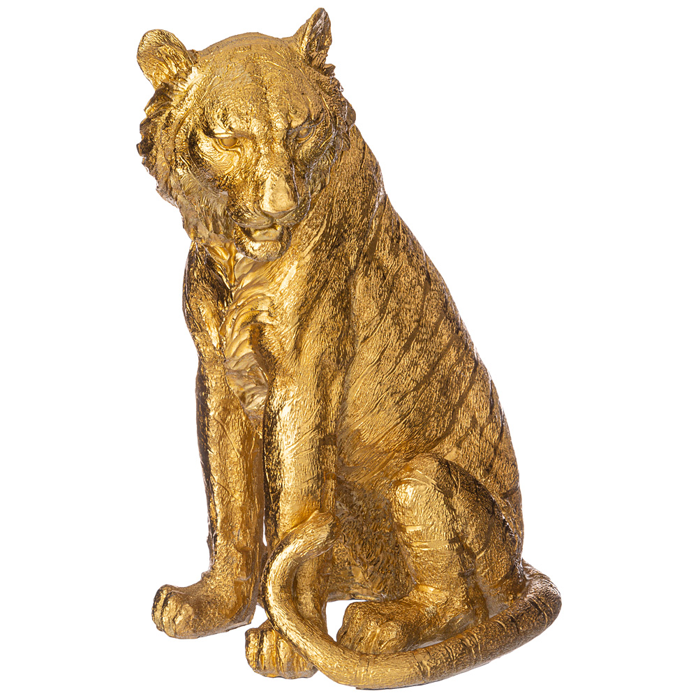 

Фигурка Тигр 30*20*38cm, Золотистый, 5267126