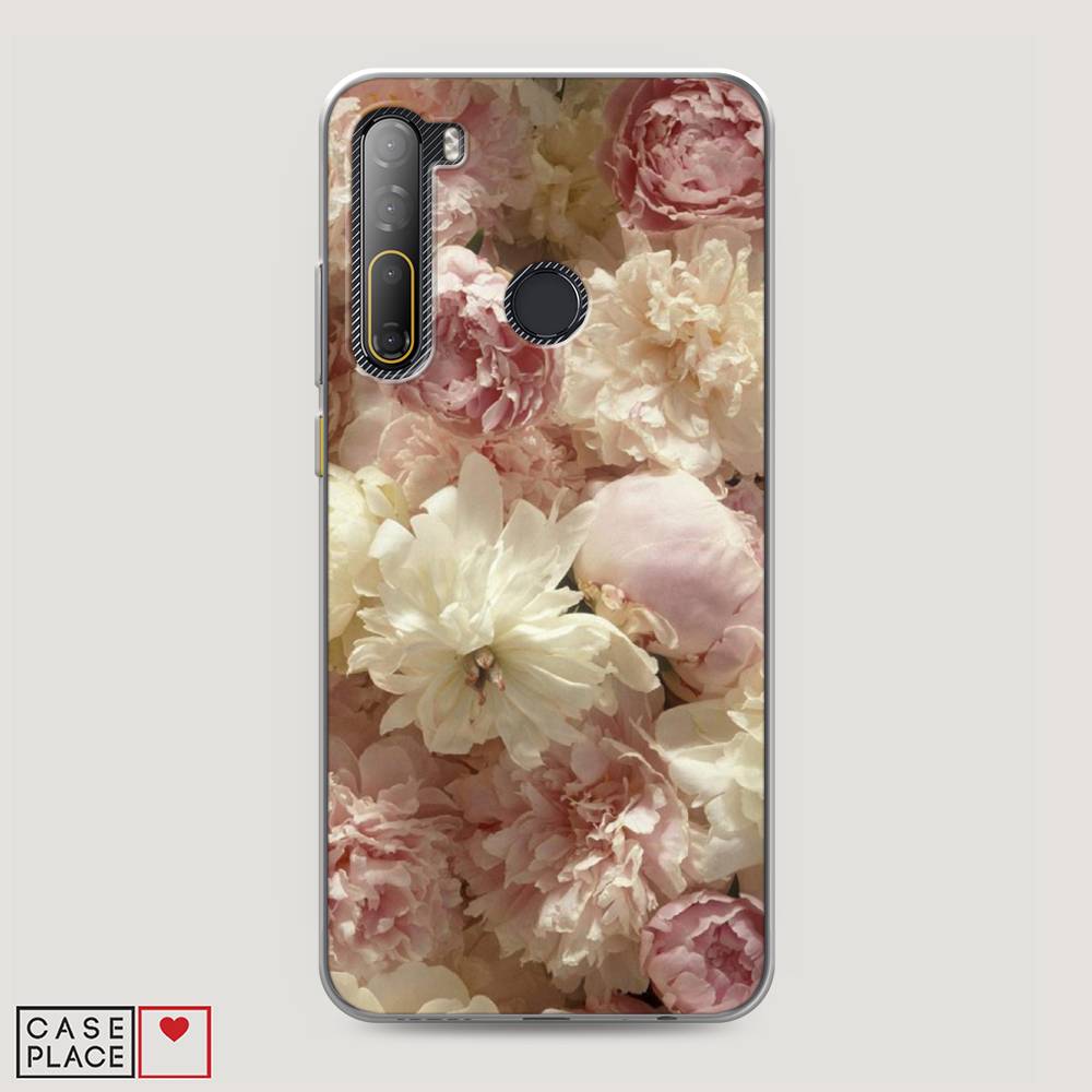 

Чехол Awog на HTC Desire 20 Pro / Эйчтиси Дизайр 20 Pro "Пионы светлые", Разноцветный, 102750-8