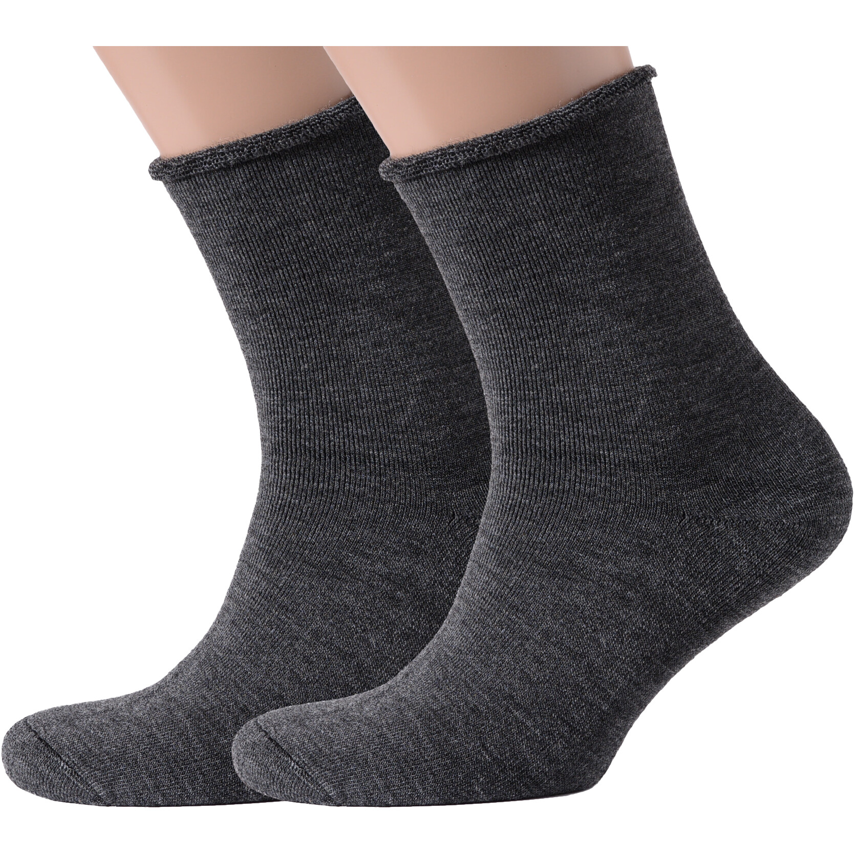 

Комплект носков мужских ХОХ 2-XZ-1462 серых 25, 2 пары, Серый, 2-XZ-1462