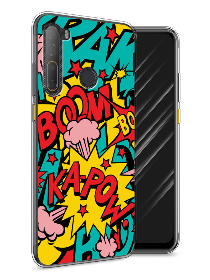 

Чехол Awog на HTC Desire 20 Pro / Эйчтиси Дизайр 20 Pro "Постер pop art", Разноцветный, 102750-9