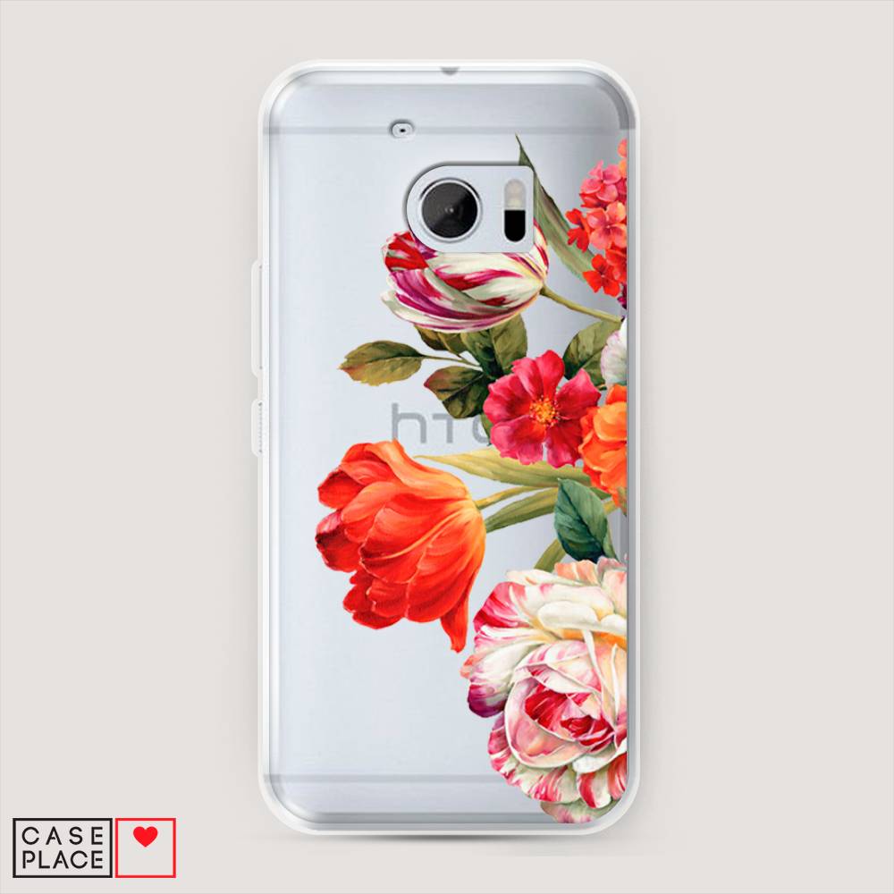 

Чехол Awog на HTC One M10 (HTC 10) / Эйчтиси One M10 (Эйчтиси 10) "Весенний букет", 101950-8