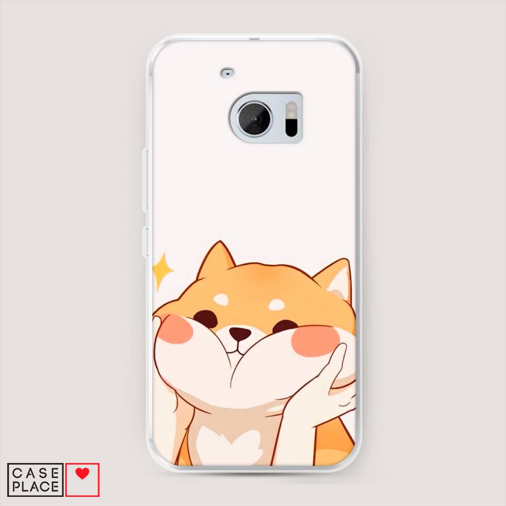 

Чехол Awog на HTC One M10 (HTC 10) / Эйчтиси One M10 (Эйчтиси 10) "Сладкий песик", 101950-1