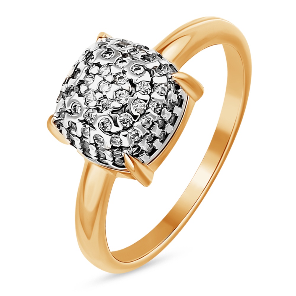 

Кольцо из серебра р.  585Gold 701013772, фианит, 701013772