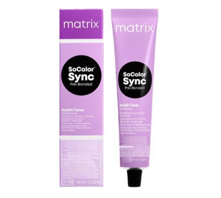 

Краска дя волос Matrix SoColor Sync 7NGA блондин натуральный пепельный золотистый 90 мл, Розовый