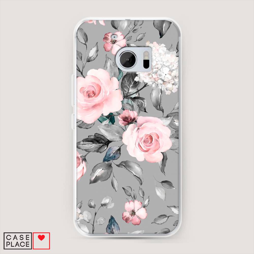 

Чехол Awog "Розы на сером" для HTC One M10 (HTC 10), 101950-8