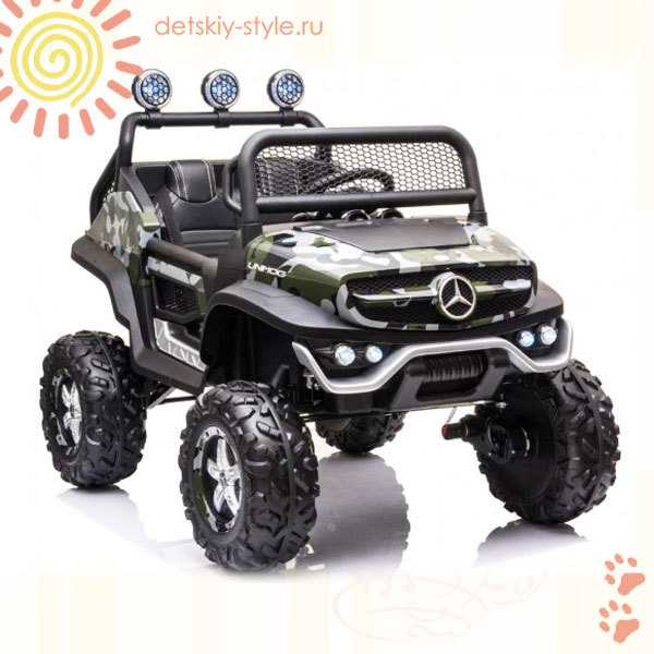 

Mercedes-Benz Unimog Mini P777BP (Электромашины)