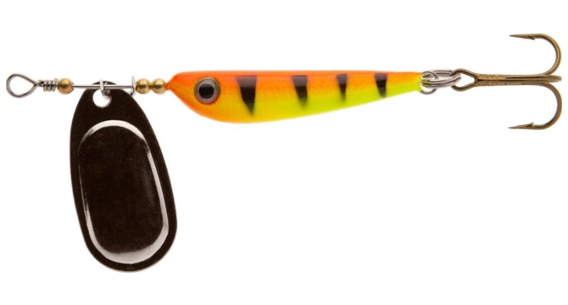 Блесна Wake Spinner Aura Minnow 6 г, wild tiger, 1 шт.