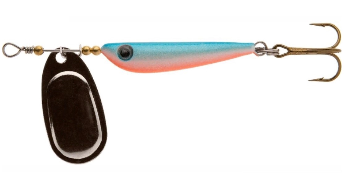 Блесна Wake Spinner Aura Minnow 6 г, blue/silver, 1 шт.