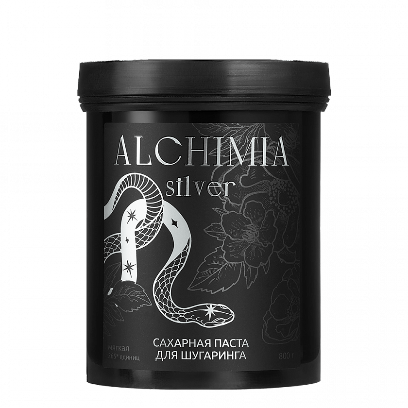 Сахарная паста для шугаринга GLORIA мягкая, Silver Alchimia, 0,8 кг успокаивающий эликсир gloria alchimia 15 мл