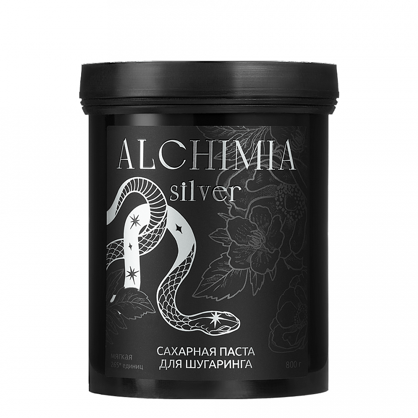 Сахарная паста для шугаринга GLORIA мягкая, Silver Alchimia, 0,8 кг domix dap сахарная паста для шугаринга мягкая 650