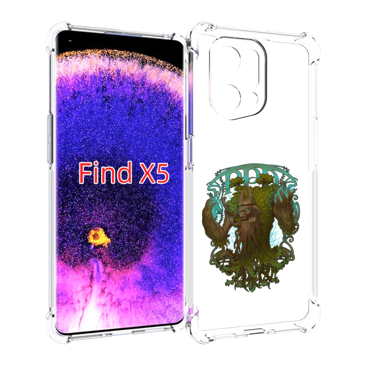 

Чехол MyPads trent protector для Oppo Find X5, Прозрачный, Tocco