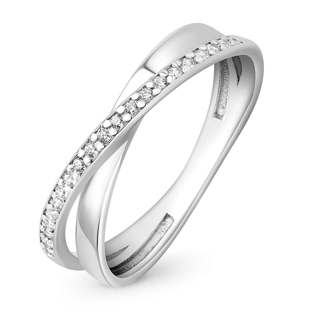 

Кольцо из серебра р.  585Gold 701006666, фианит, 701006666