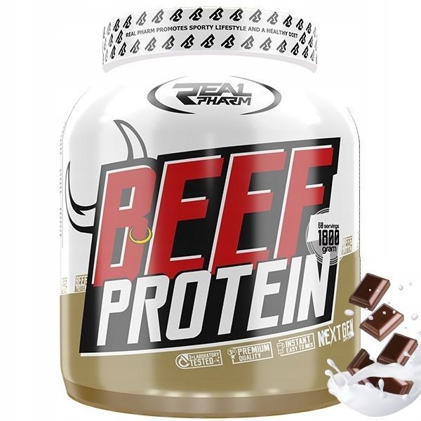 Говяжий протеин гидролизат Real Pharm Real Pharm, Beef Protein - 1800g (Шоколад)