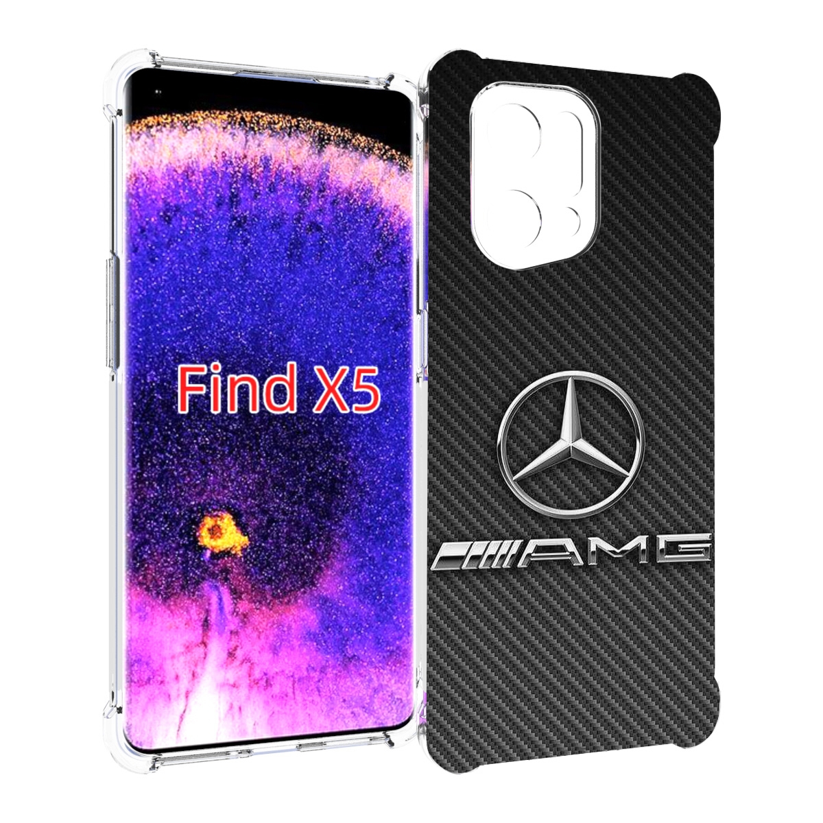 

Чехол MyPads мерседес амг мужской для Oppo Find X5, Прозрачный, Tocco