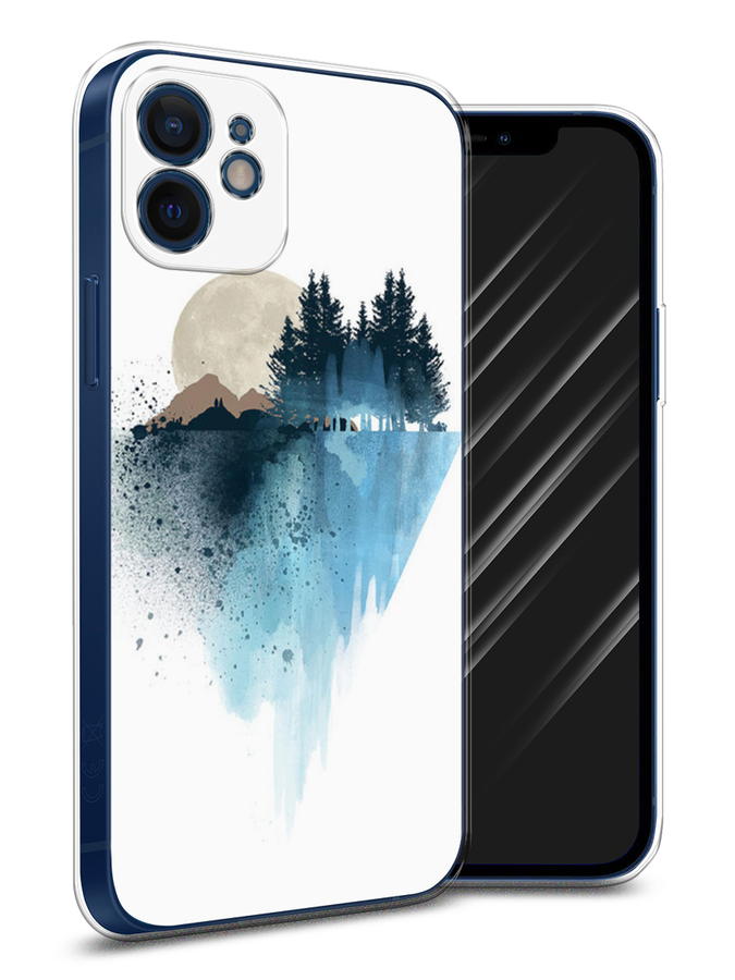 

Чехол Awog на Apple iPhone 12 mini / Айфон 12 mini "Горы 5", Разноцветный, 12650-4