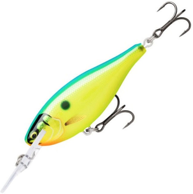 

Воблер Rapala Shad Rap Elite 75 #GDPRT, Желтый;зеленый, Shad Rap Elite
