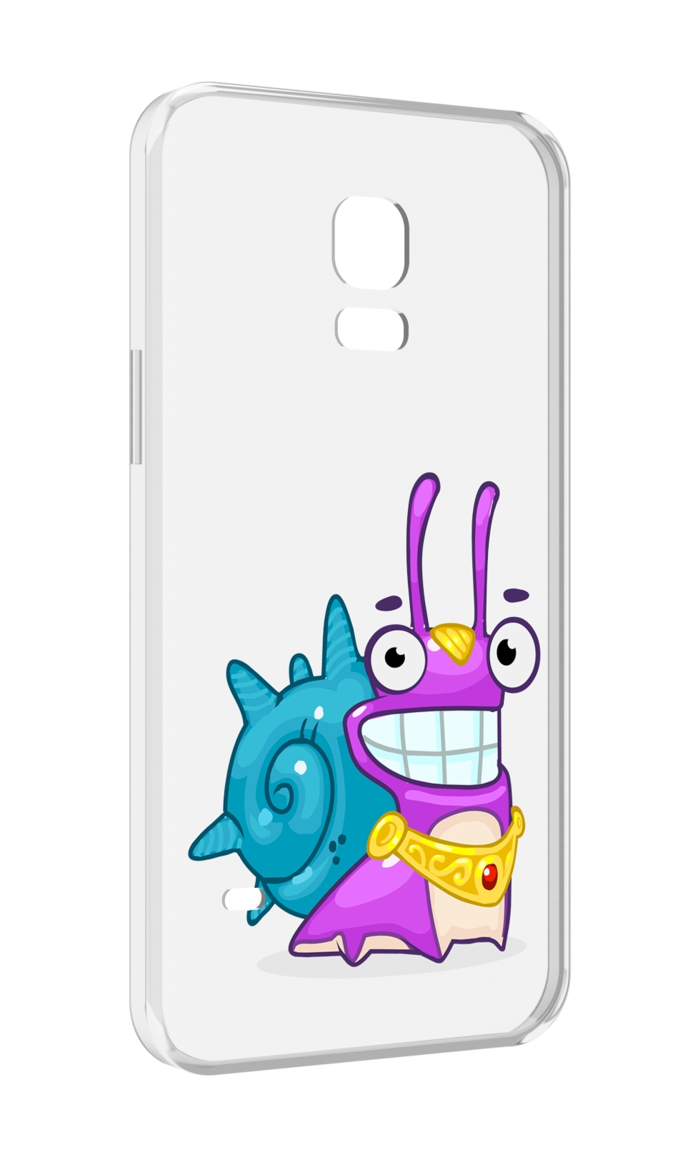 

Чехол MyPads улитка-принц для Samsung Galaxy S5 mini, Прозрачный, Tocco