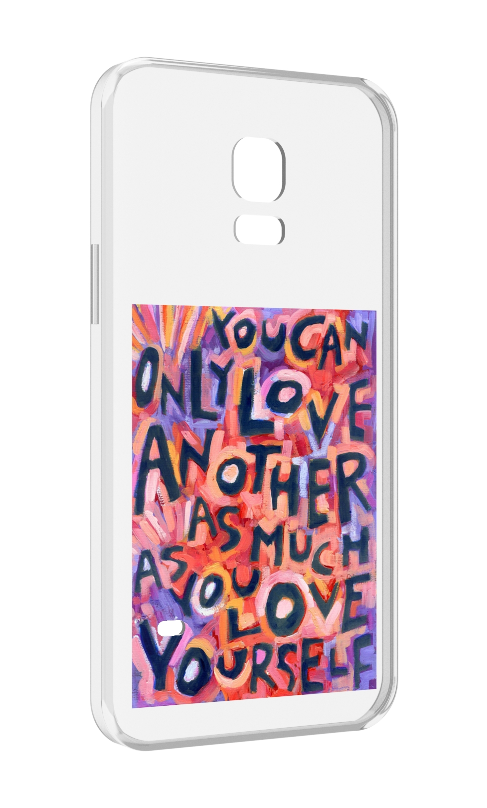 

Чехол MyPads ты-можешь-только-любить для Samsung Galaxy S5 mini, Прозрачный, Tocco