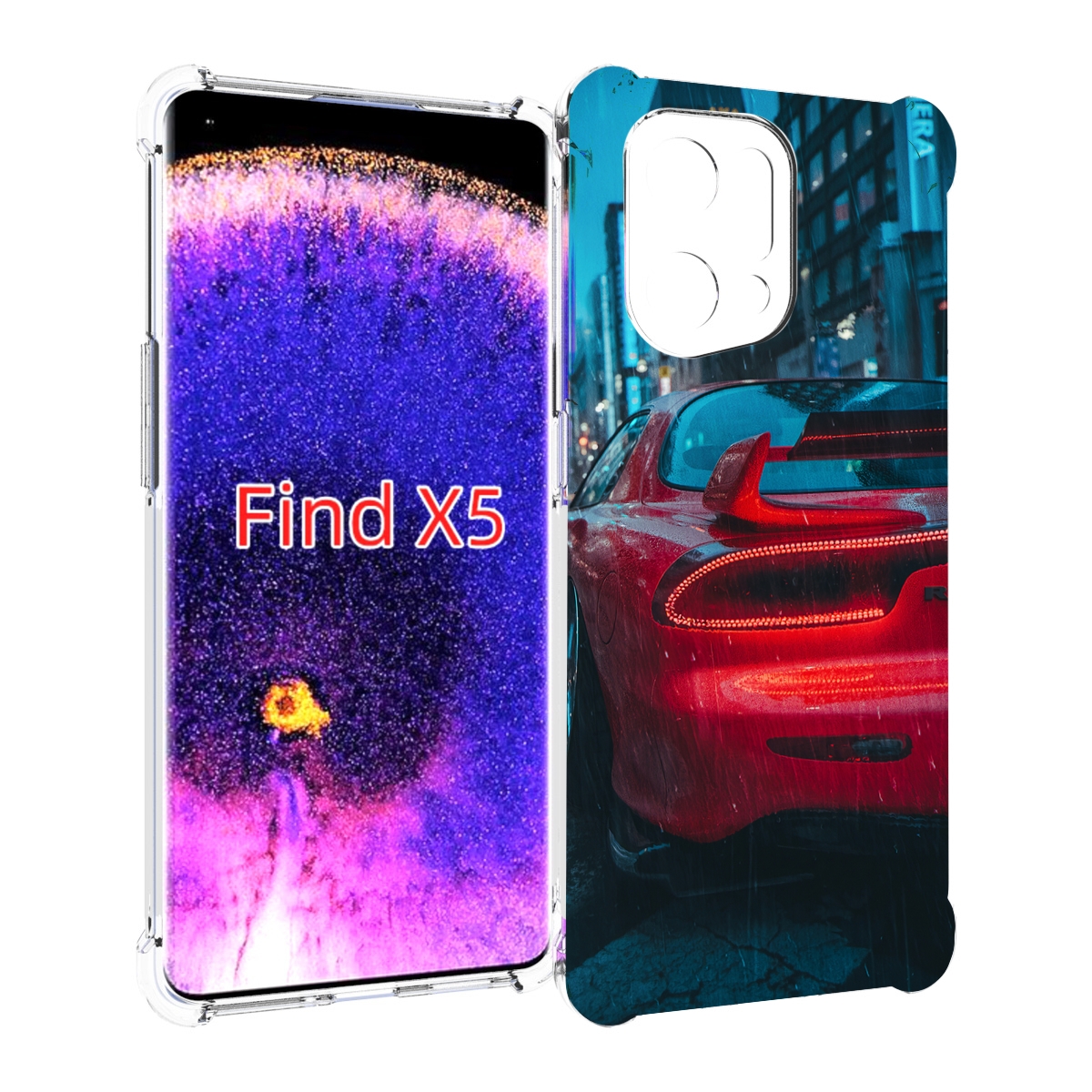 

Чехол MyPads мазда-рх7 для Oppo Find X5, Прозрачный, Tocco