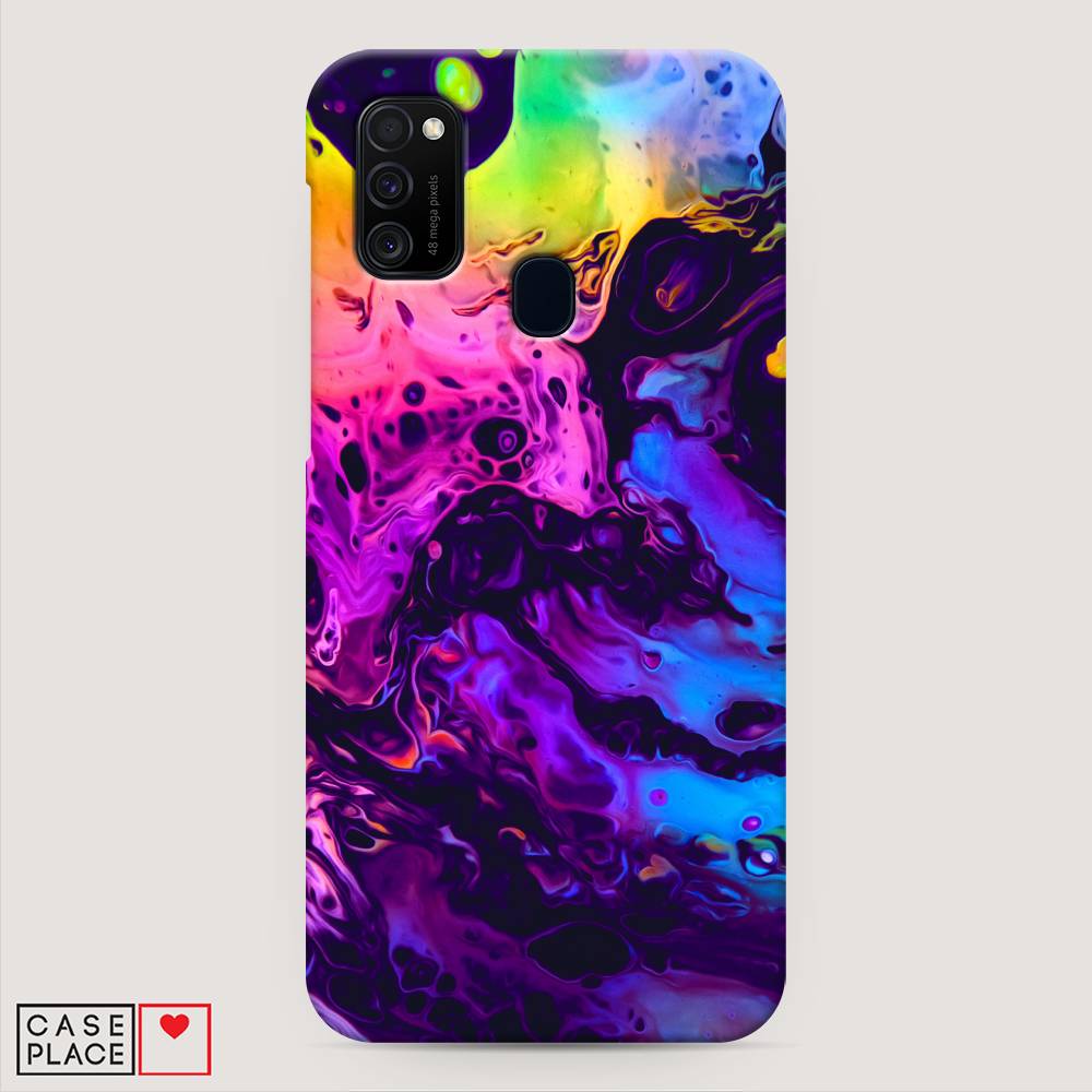

Пластиковый чехол "ACID fluid" на Samsung Galaxy M21, 29720-2