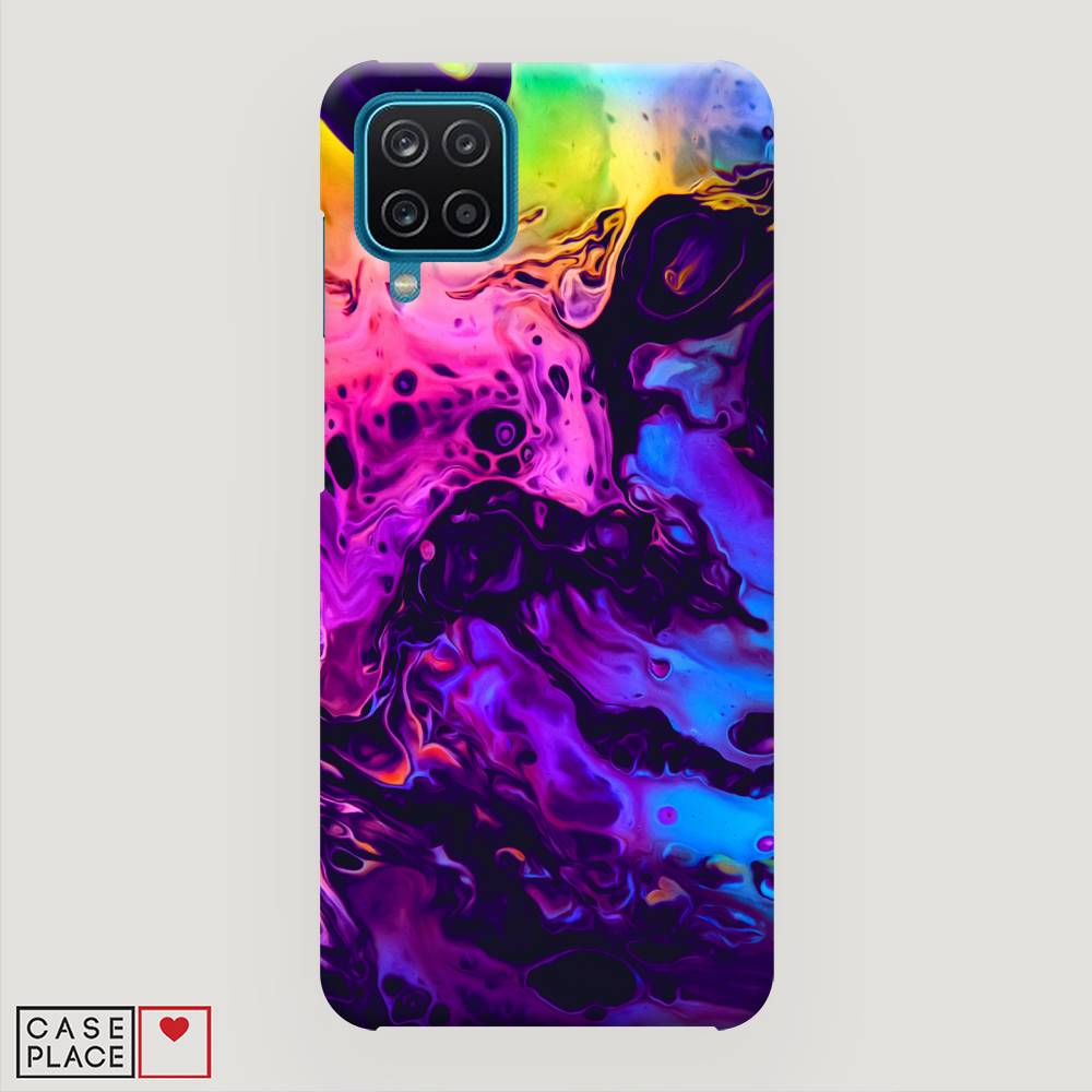 фото Пластиковый чехол "acid fluid" на samsung galaxy m12 awog