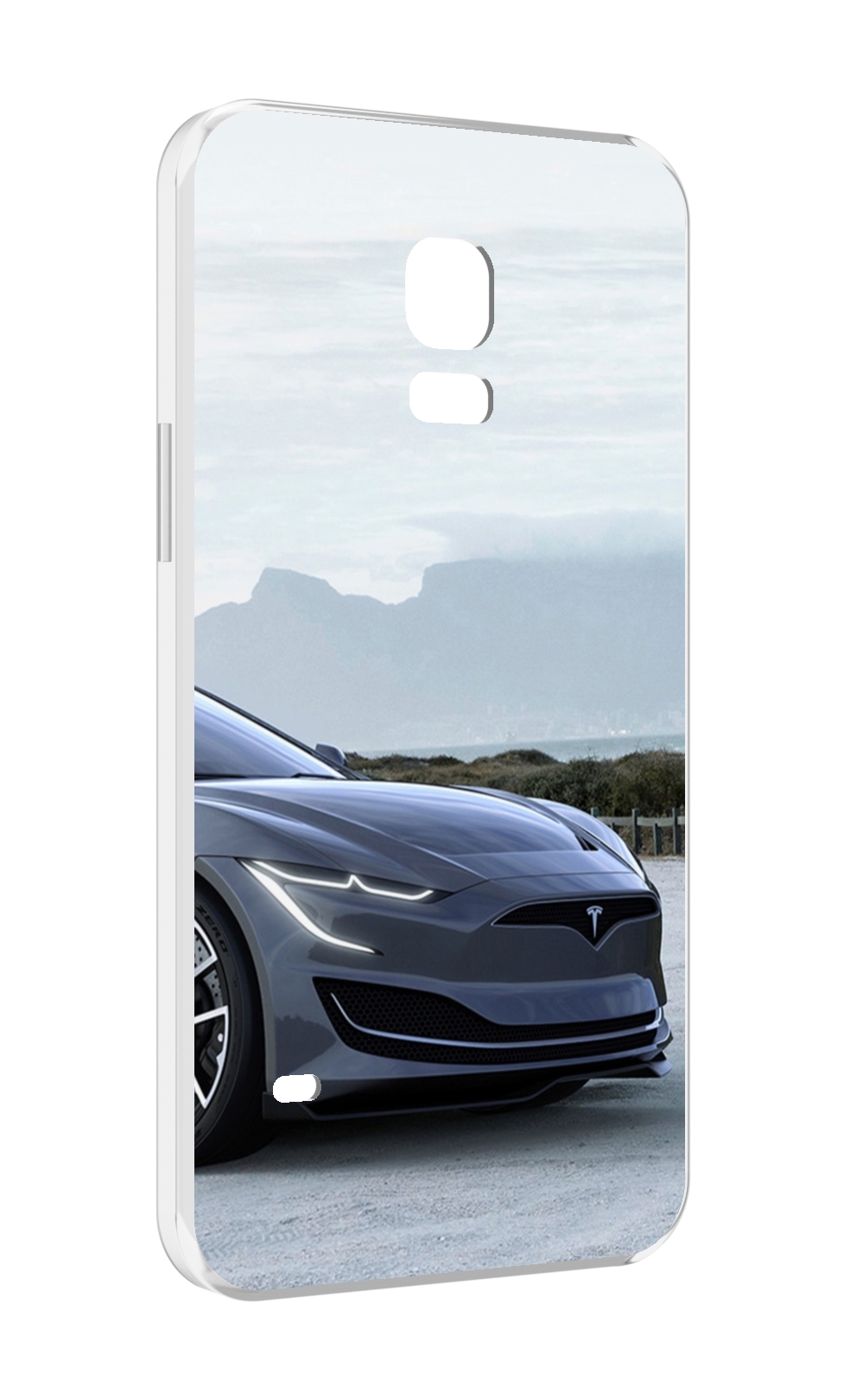 

Чехол MyPads tesla 2 мужской для Samsung Galaxy S5 mini, Прозрачный, Tocco