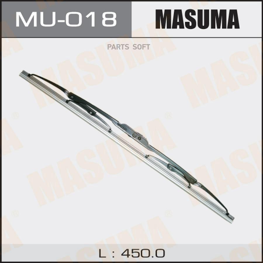 

Щетка стеклоочистителя (450мм) каркасн.крючок MASUMA MU-018