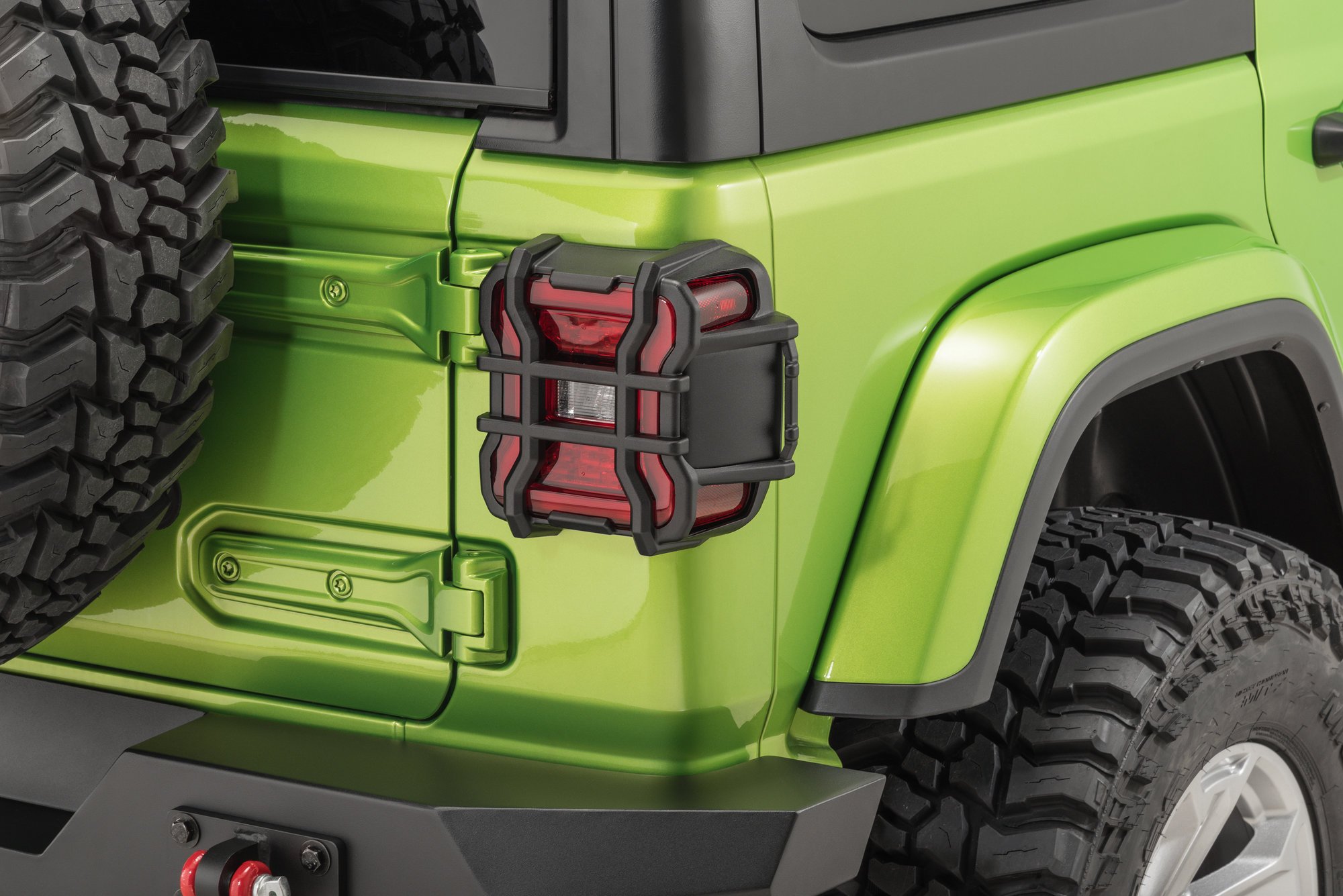 

Защита задних фонарей Jeep Wrangler JL, алюминий