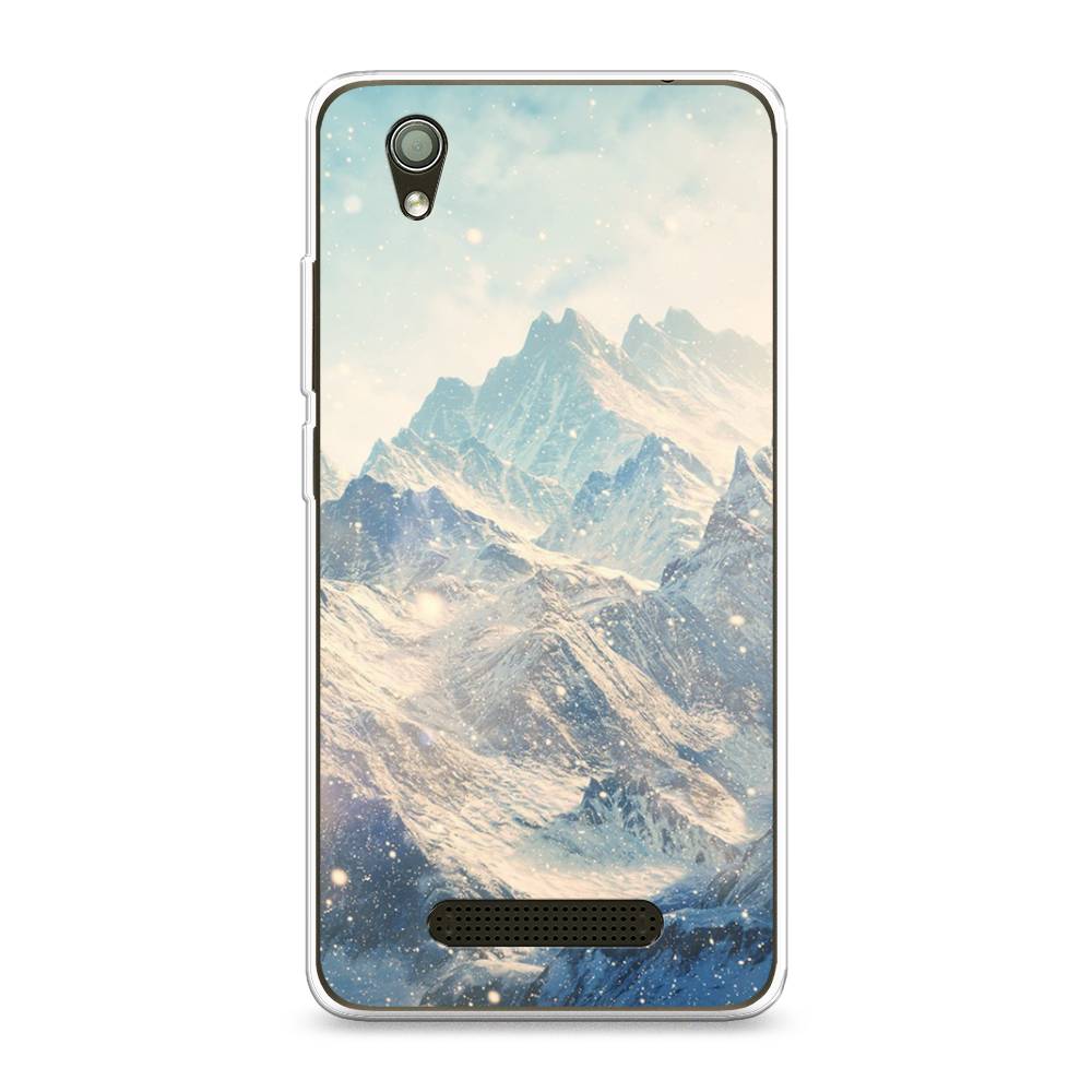 

Чехол Awog на ZTE Blade X3 / ЗТЕ Блэйд X3 "Горы 4", Разноцветный, 130650-4