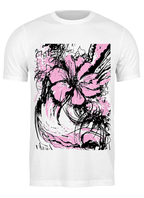 

Футболка мужская Printio Flowers белая 3XL, Белый, Flowers
