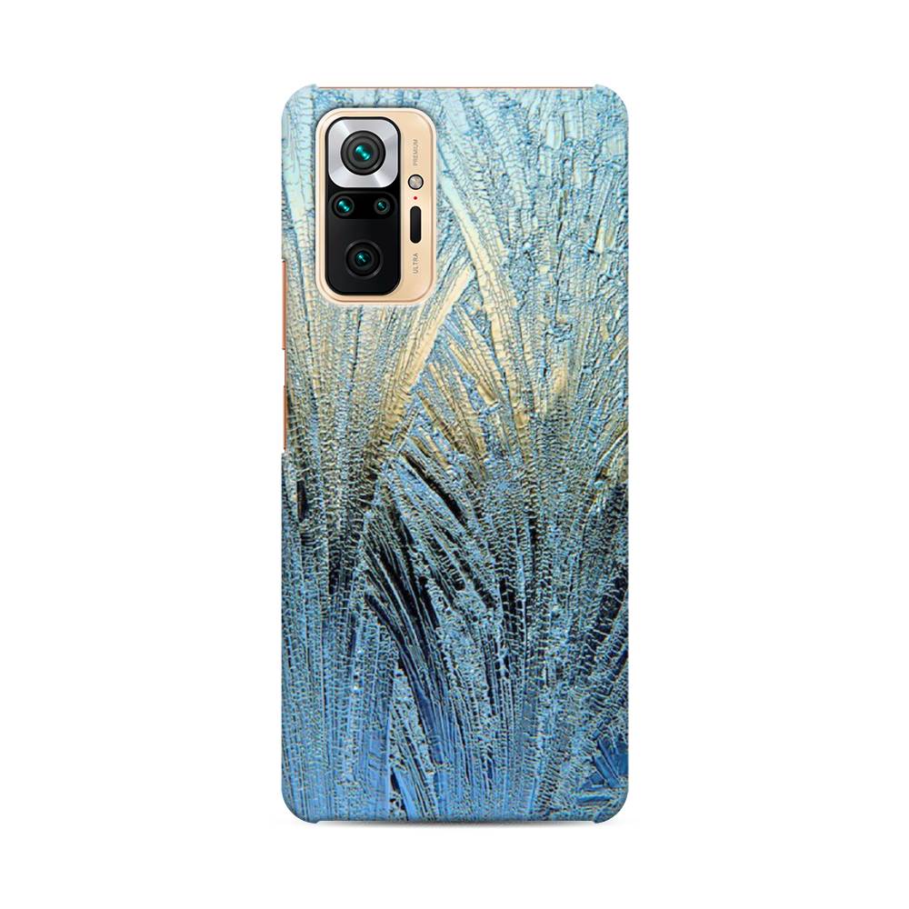 фото Пластиковый чехол "лёд" на xiaomi redmi note 10 pro awog