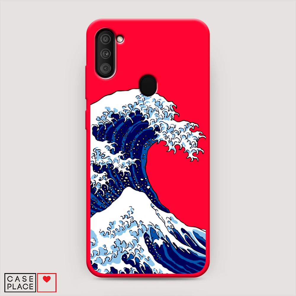 

Чехол Awog на Samsung Galaxy A11 / Самсунг A11 "Волна в Канагаве", Разноцветный, 2100153-1