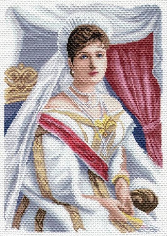 

Рисунок на канве «Императрица Александра», С рисунком