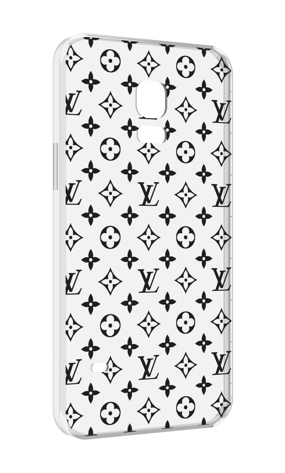 

Чехол MyPads стильный-принт-на для Samsung Galaxy S5 mini, Прозрачный, Tocco