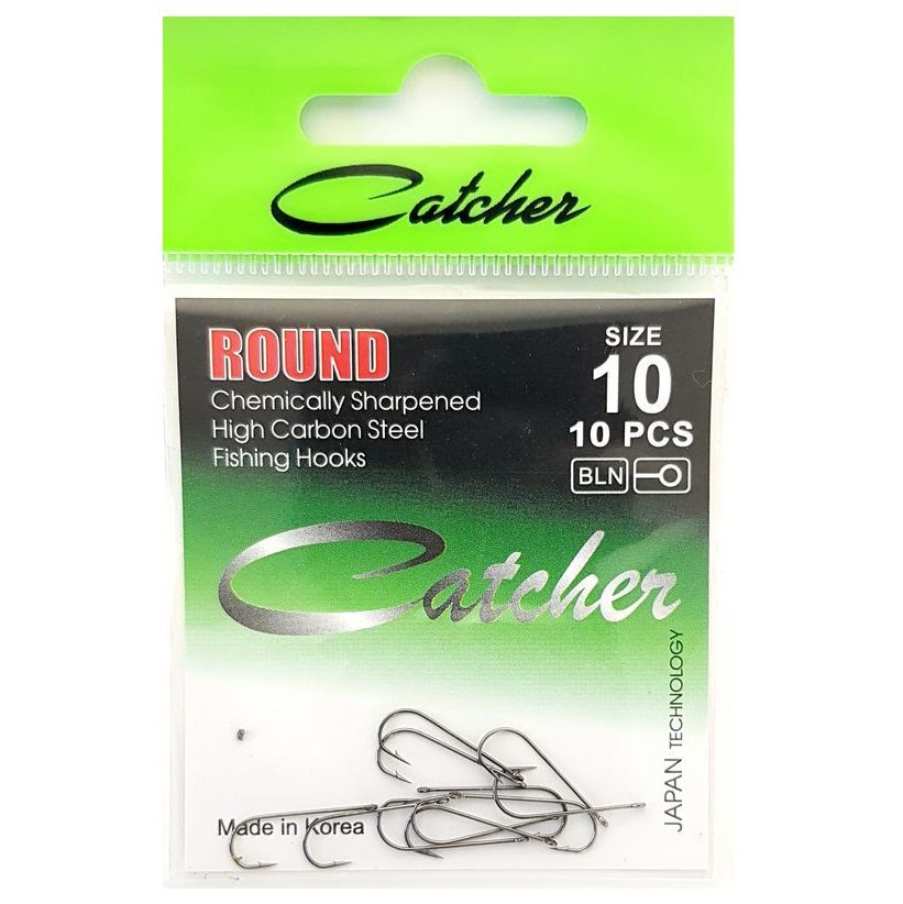 Крючок Catcher ROUND Size 10 (1 пакетик)