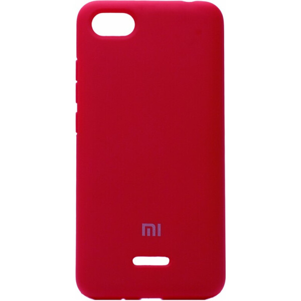 

Чехол пластиковый для Xiaomi Redmi 6A красный