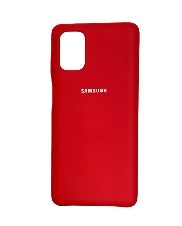 

Чехол Silicone Cover для Samsung Galaxy M51 красный