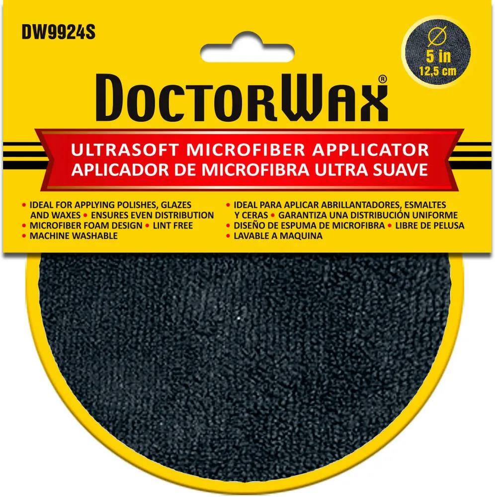 Аппликатор для чистки и полировки DoctorWax черный 125 мм