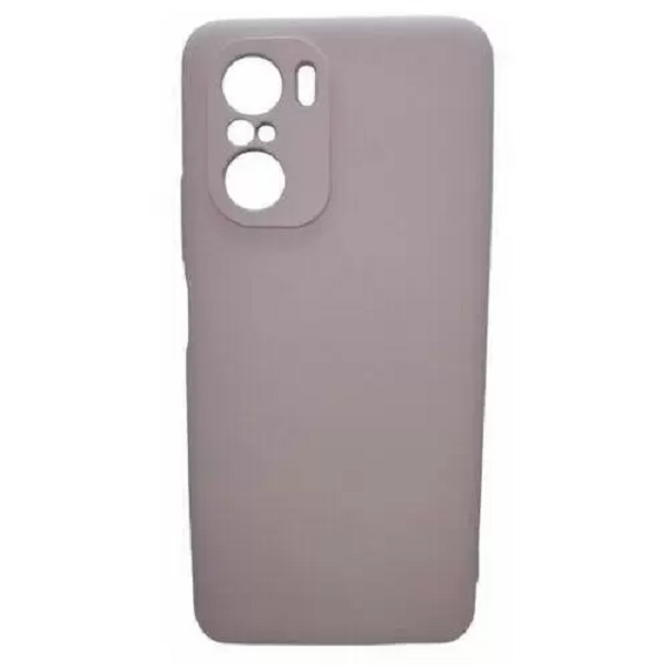 

Чехол силиконовый для Xiaomi Poco F3 с защитой камеры, лаванда, Фиолетовый