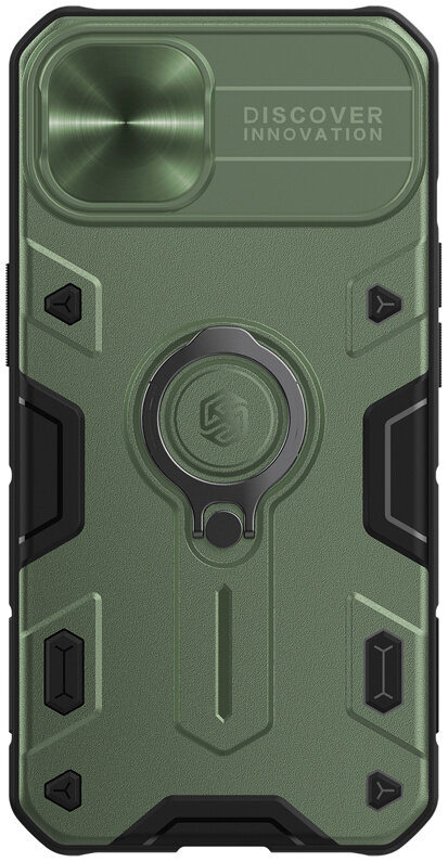 фото Чехол nillkin camshield armor with ring and camera cover для iphone 13 6902048223011