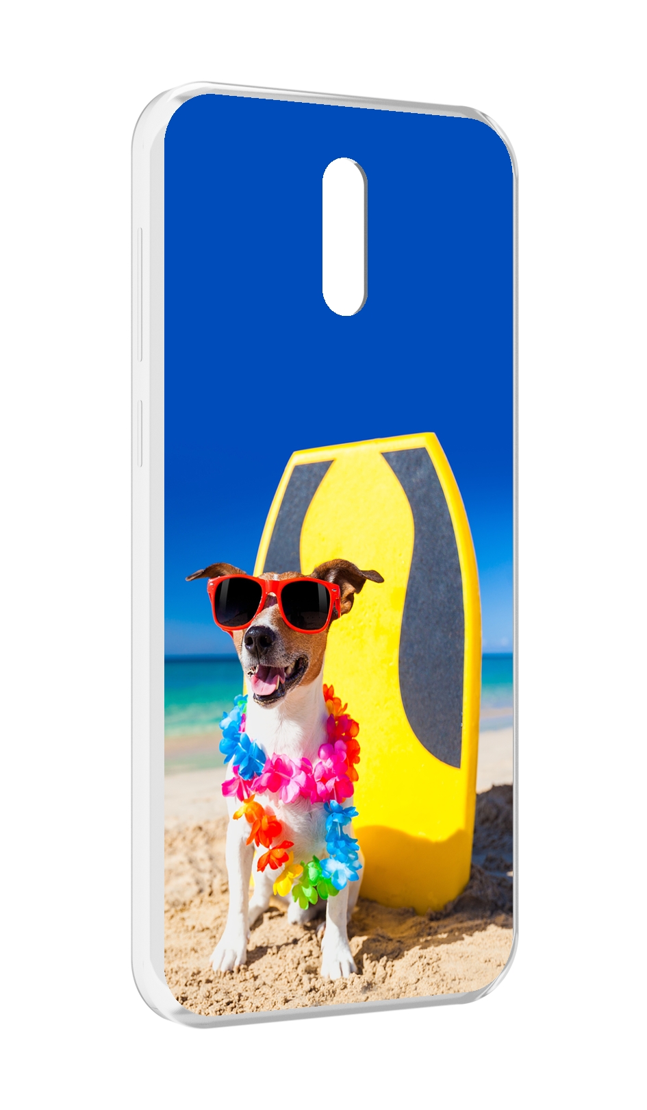 

Чехол MyPads Гавайская-собака для Alcatel 3L (2019), Прозрачный, Tocco