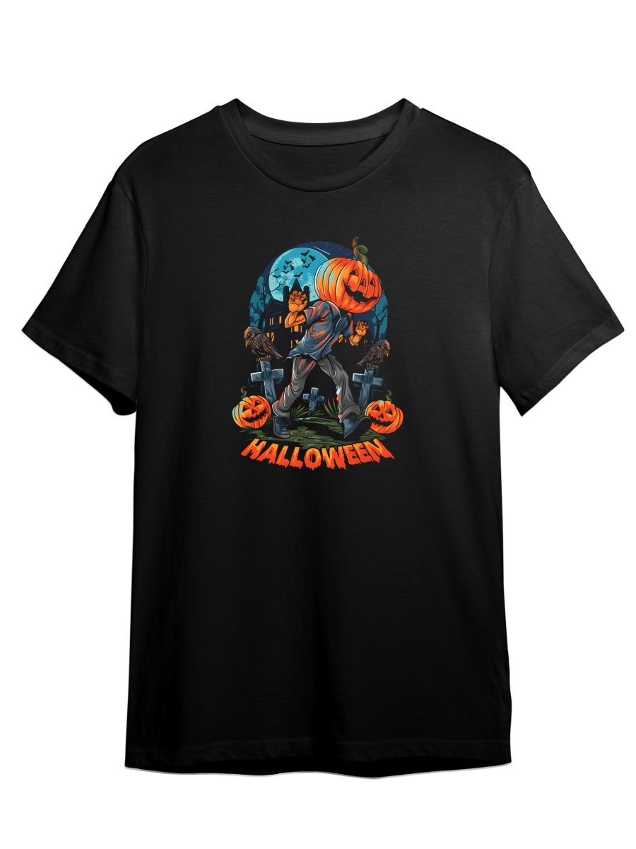 

Футболка унисекс СувенирShop Хеллоуин/Halloween/Тыква/Зомби 29 черная 3XL, Черный, "Хеллоуин/Halloween/Тыква/Зомби" 29