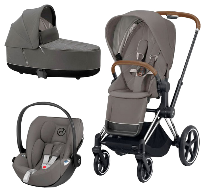 

Коляска Cybex priam iii 3 в 1 chrome / soho grey, PRIAM III 3 в 1
