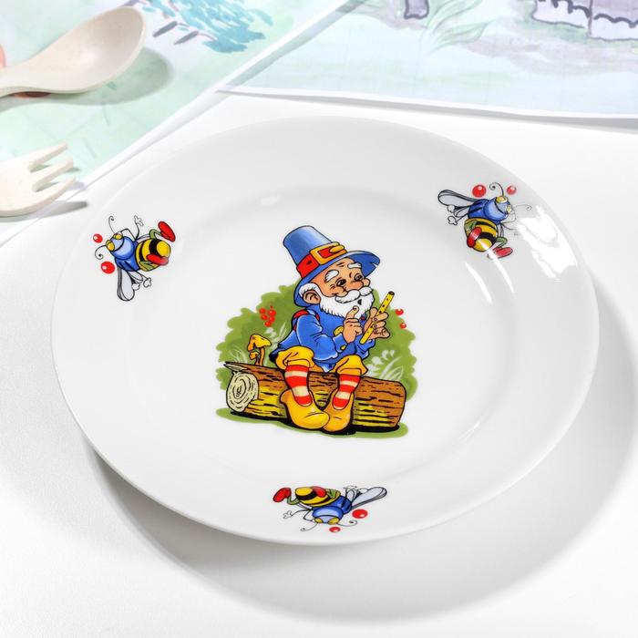 

Тарелка мелкая «Лесовичок», d=17 см, рисунок МИКС