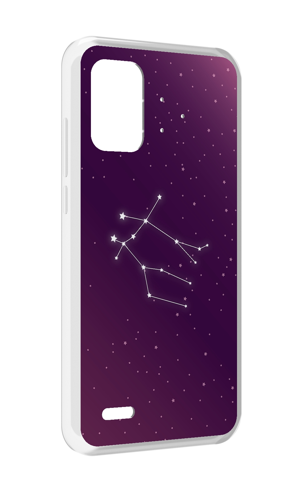 

Чехол MyPads знак-зодиака-близнецы-4 для UMIDIGI Bison Pro, Прозрачный, Tocco