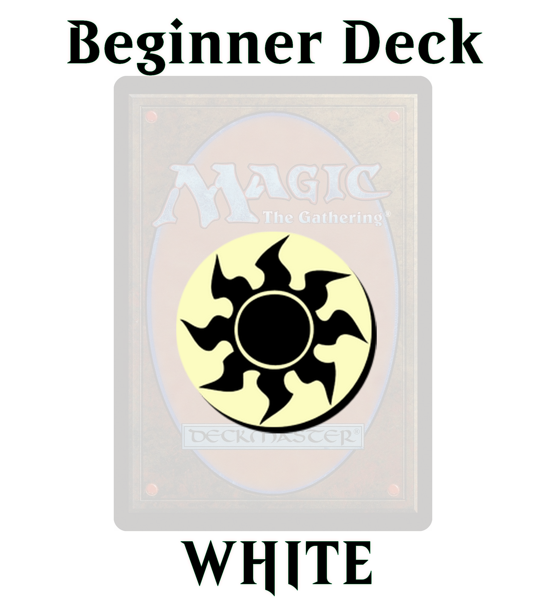 

Magic: the gathering — колода новичка — белая