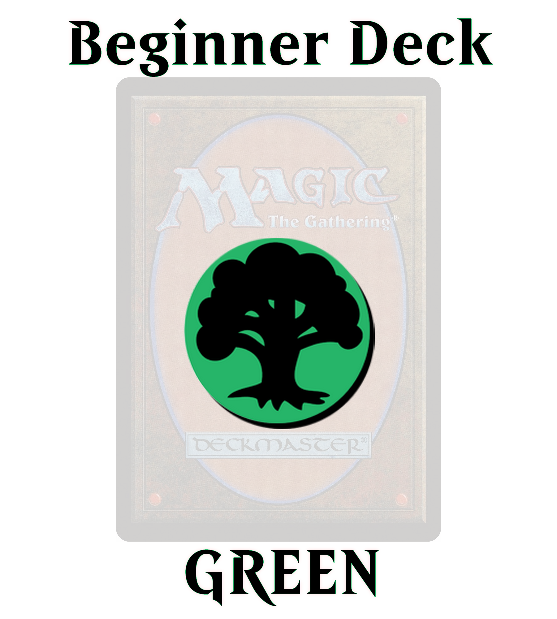 

Magic: the gathering — колода новичка — зеленая